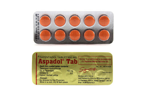 Aspadol 100mg (Tapentadol) maxhealthpharma